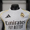 2025/2026 Player Version Real Madrid Home Long Sleeve Jersey 1:1 Thai Quality love fball