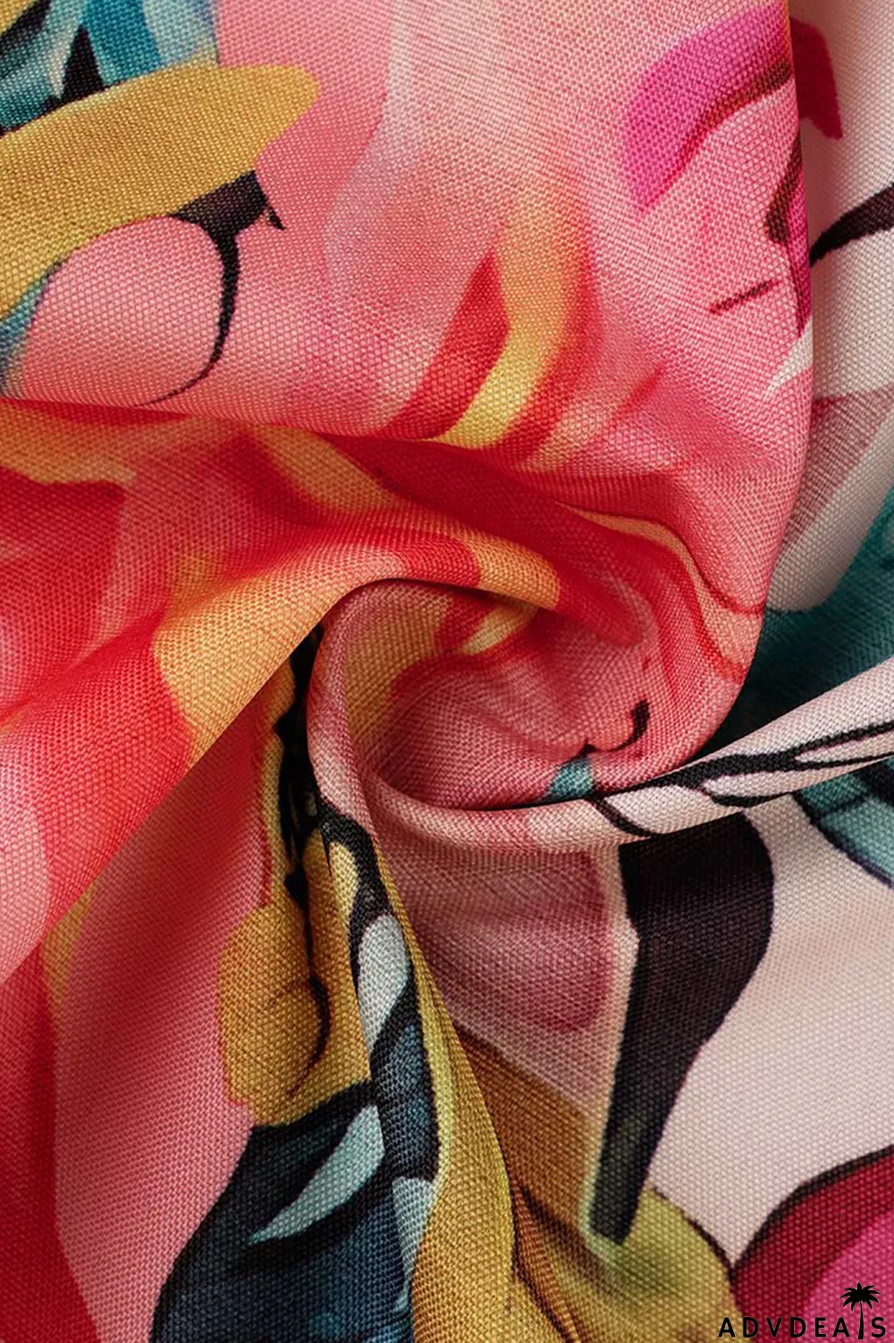 Pink Casual Print Solid Patchwork Turndown Collar Tops