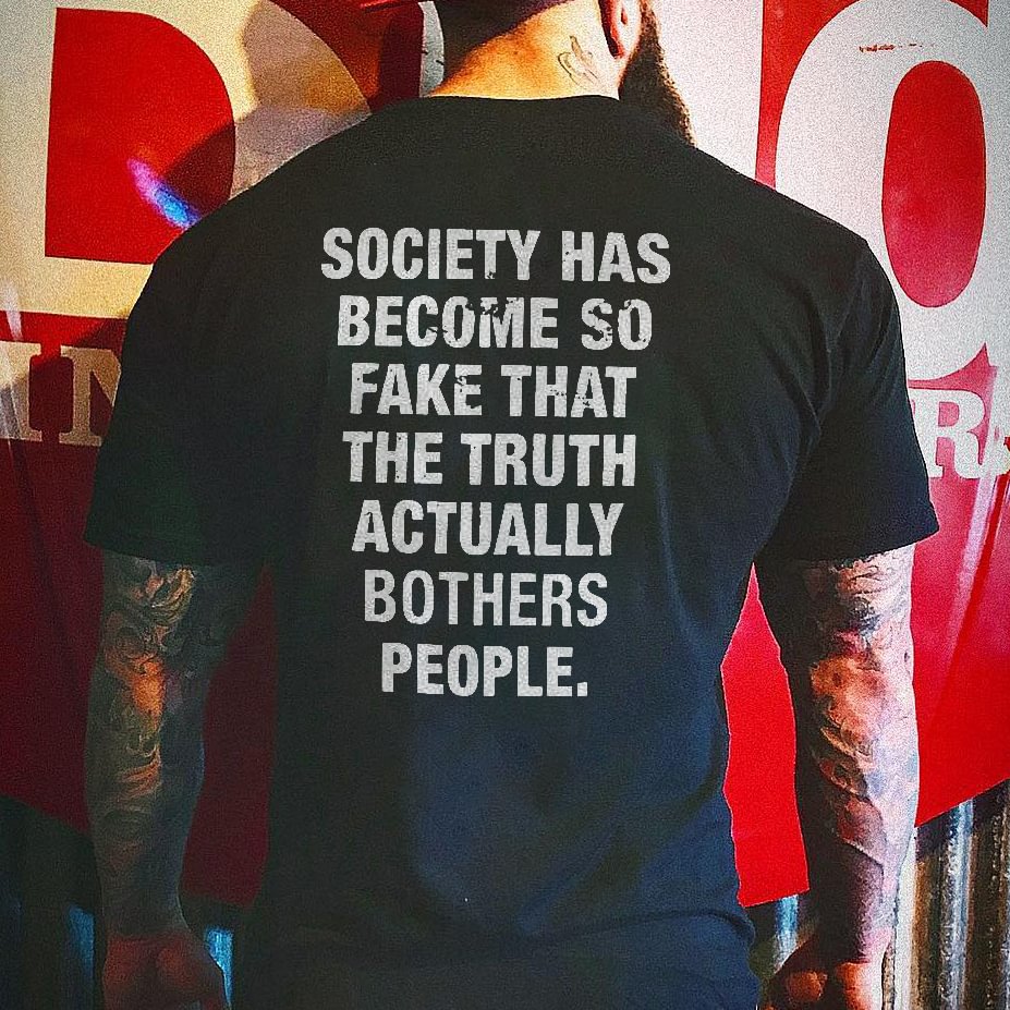Livereid Society Has Become So Fake T-shirt - Livereid