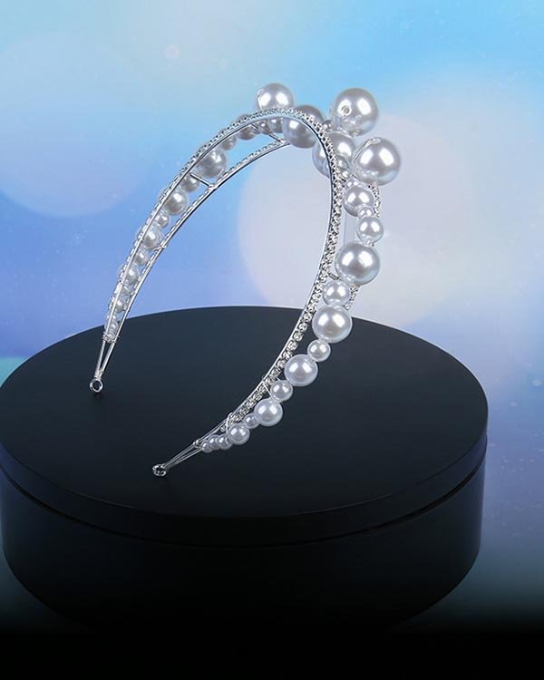 Rhinestone Pearl Bridal Hair Accessories