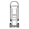 [US Local Warehouse] 2 in 1 Industrial Convertible Stair Climbing Car 1000 LBS Capacity Folding Hand Truck with Wheels for Transport & Moving