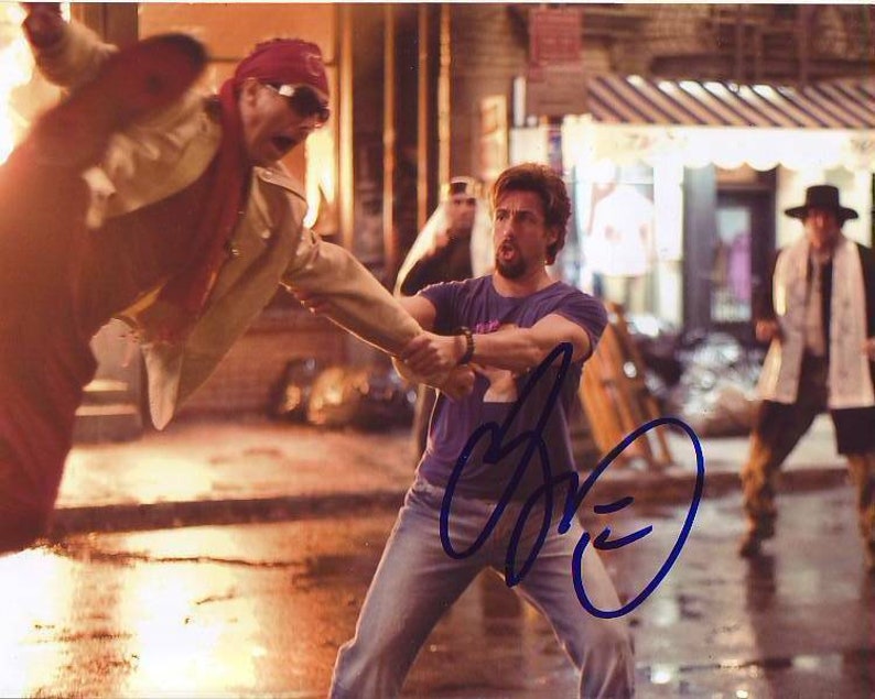 Adam sandler signed autographed you dont mess with the zohan 8x10 Photo Poster painting