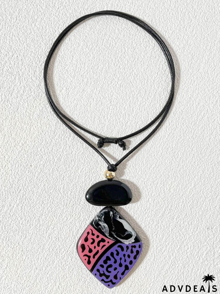 Geometric Charm Necklace