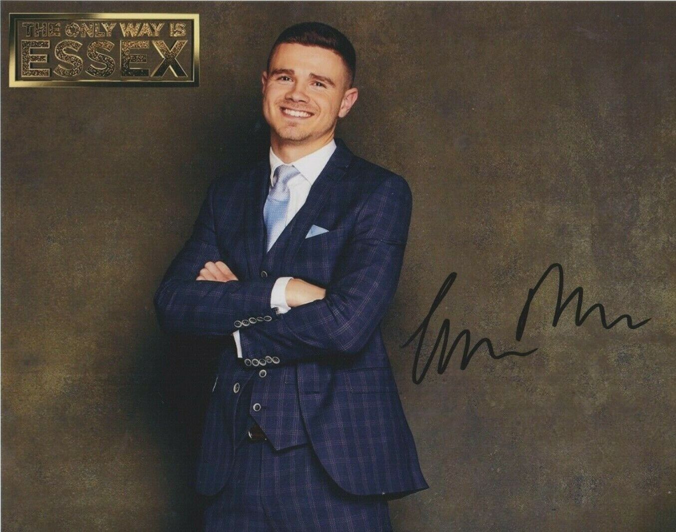 Tom McDonnell (TOWIE) **HAND SIGNED** 8x10 Photo Poster painting ~ AUTOGRAPHED