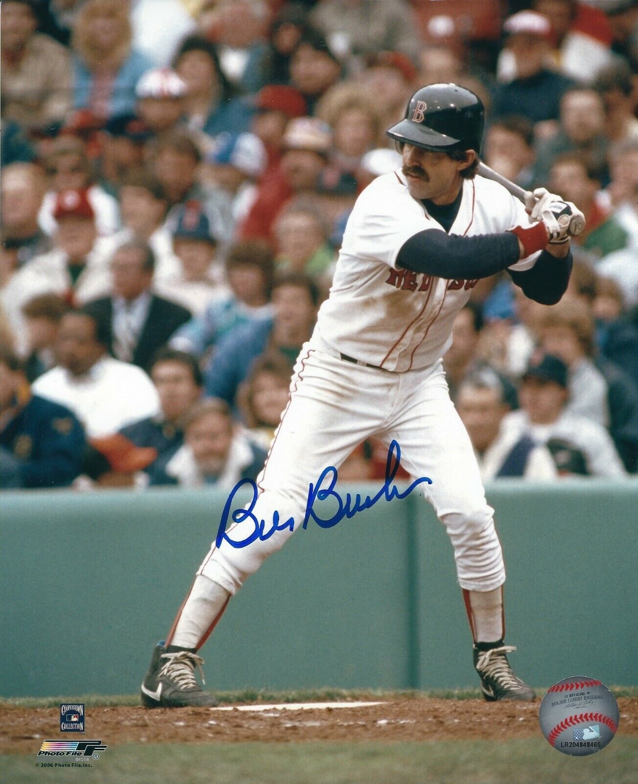 Signed 8x10 BILL BUCKNER Boston Red Sox Autographed Photo Poster painting - COA