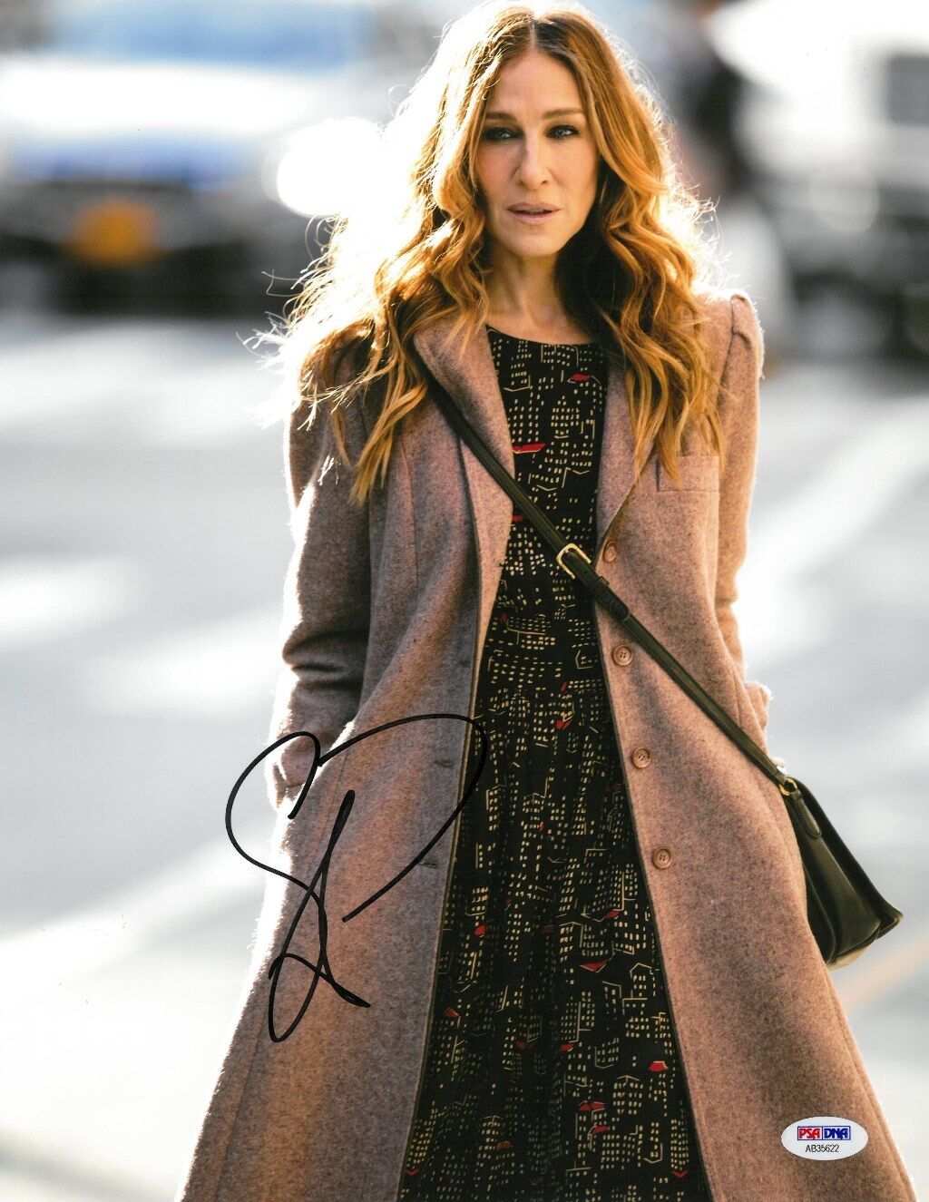 Sarah Jessica Parker Signed Sex & the City Auto 11x14 Photo Poster painting PSA/ DNA #AB35622