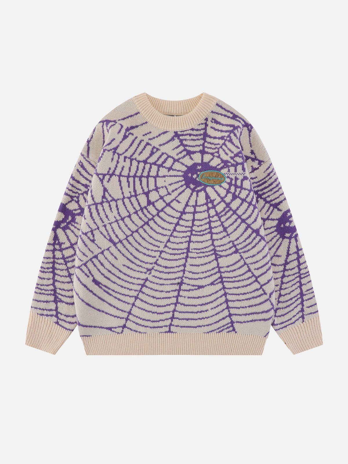 Aelfric Eden "Hunting" Spider Web Knit Sweater