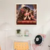 Girl-11CT Stamped Cross Stitch 40*40cm/15.75*15.75in