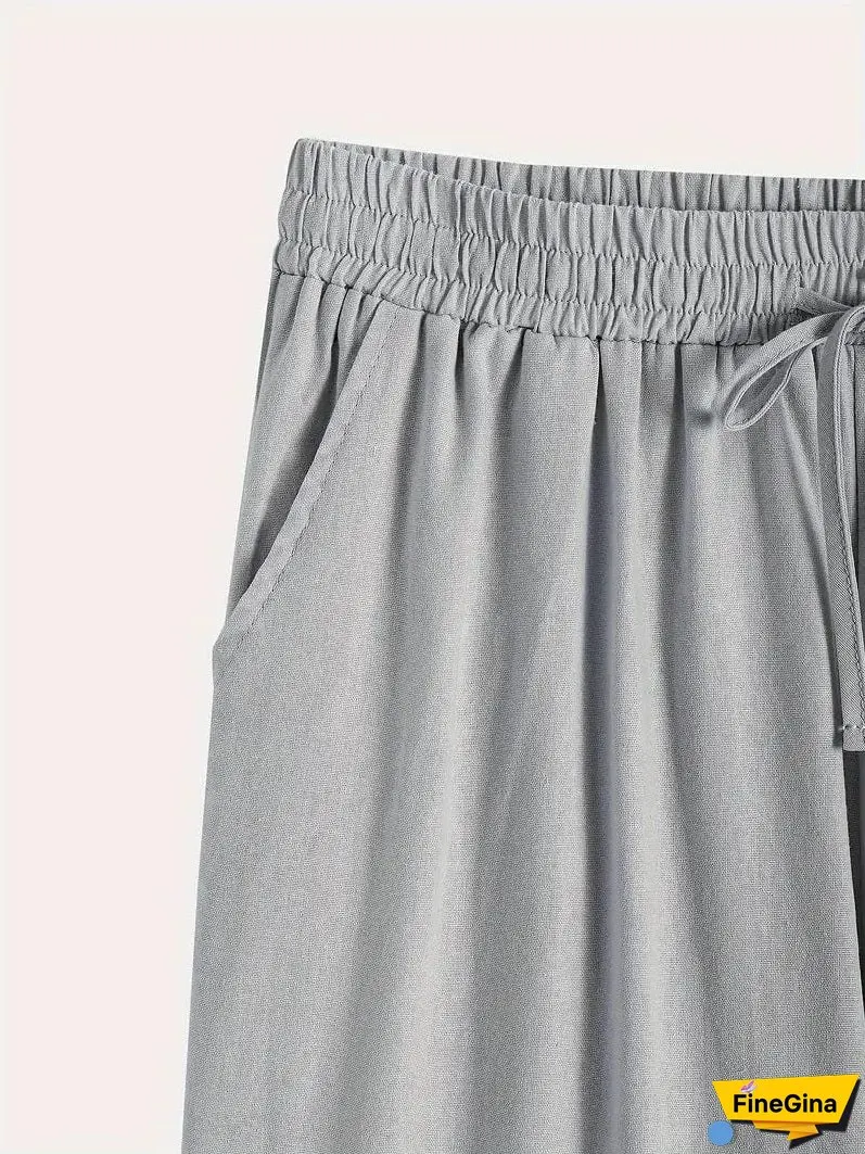 Bohemian Style Linen Pants