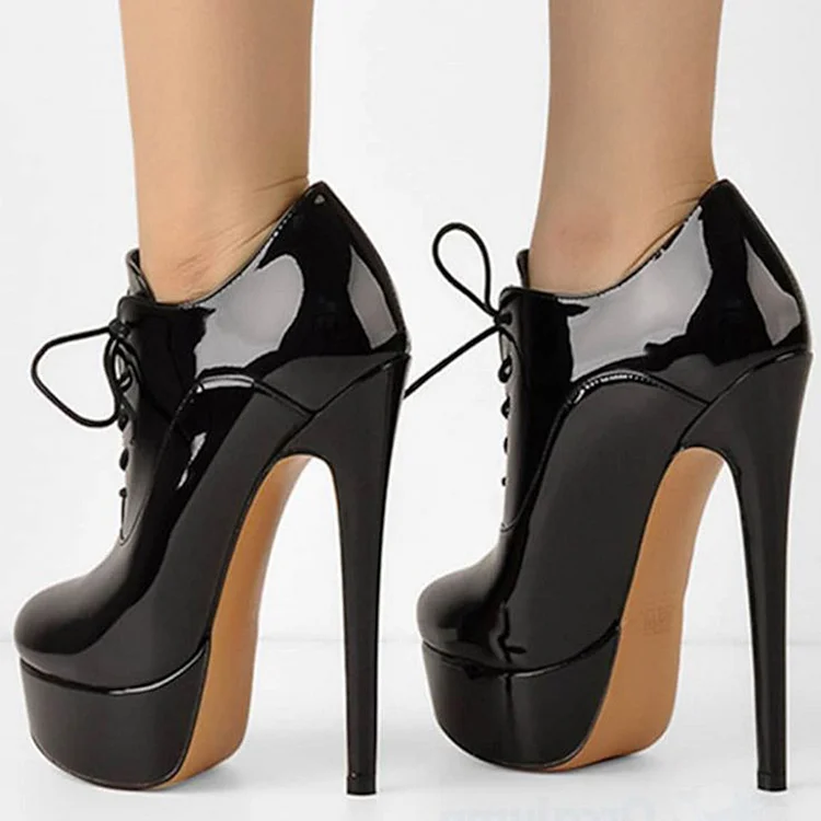 Platform hotsell stiletto booties