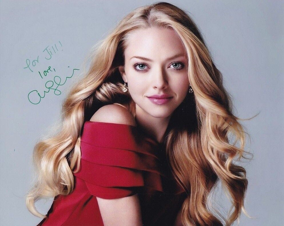 AMANDA SEYFRIED Autographed Signed Photo Poster paintinggraph - To Jill