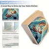 (US Only)Mary DIY Diamond Painting Napkin Holder Kit Unique Gift for Friends Family