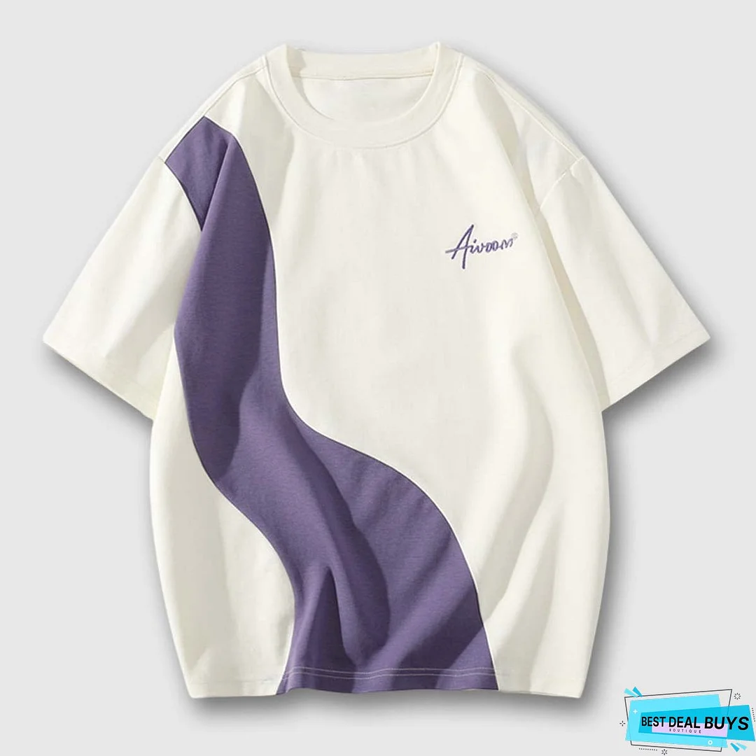 Casual Contrast Tee