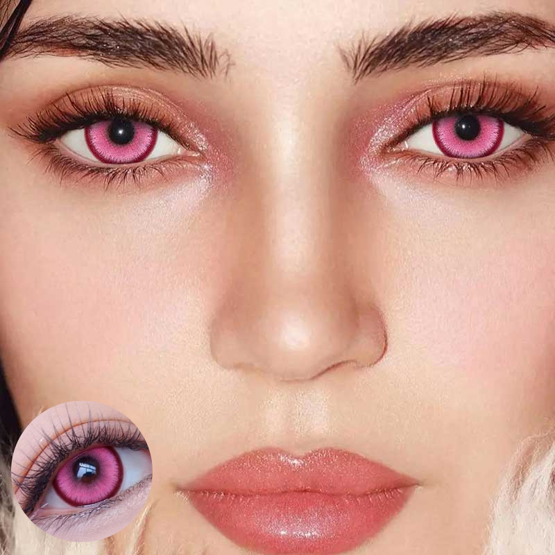 new-doya-cyan-pink-colored-contact-lenses-pink-contacts-cosplay-pink