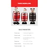 Funny Cigarette Holder Funny Santa Claus in The Wooden Barrel Cigarette Dispenser Cigarette Holder Prank Toy Gift for Man