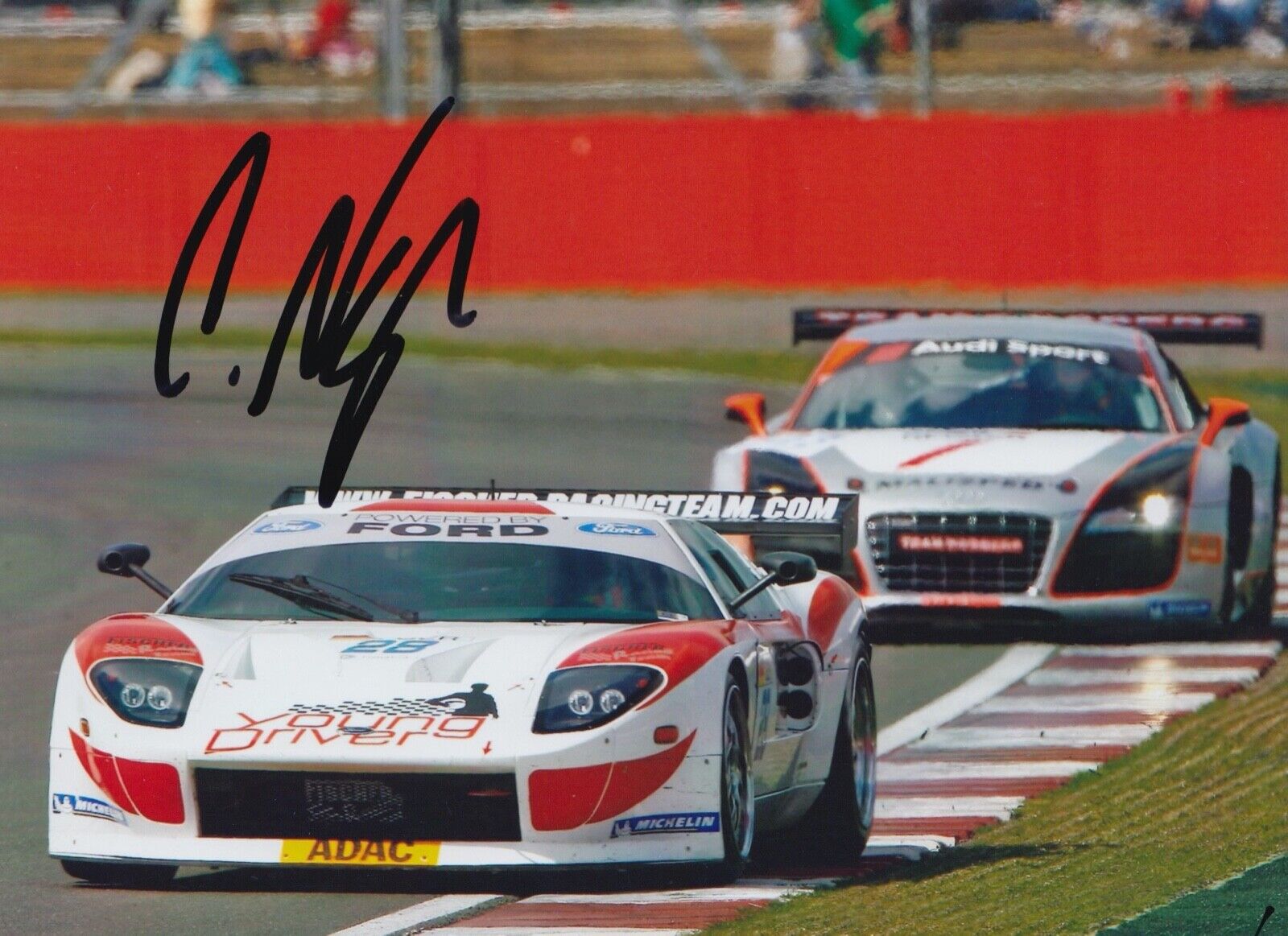 Christoffer Nygaard Hand Signed 7x5 Photo Poster painting - FIA GT Championship 7.