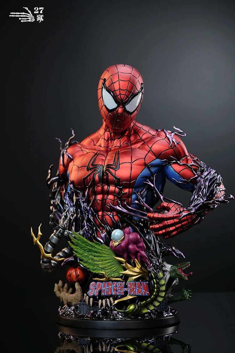 27abyss Studio - Marvel Spider-Man Bust Series #1 Breakaway Statue(GK) -