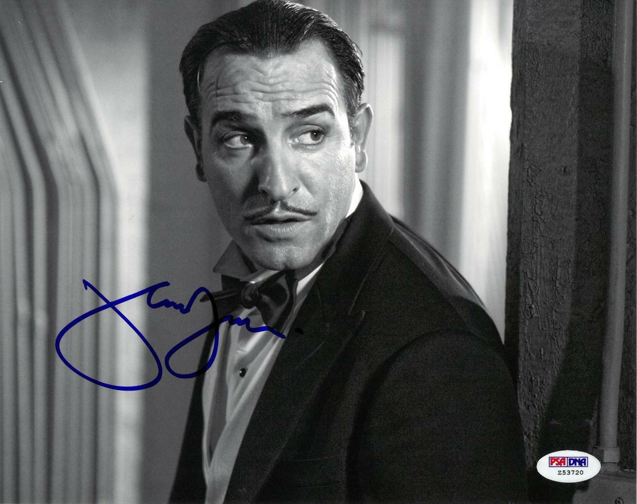 Jean Dujardin Signed The Artist Authentic Autographed 8x10 Photo Poster painting PSA/DNA #Z53720