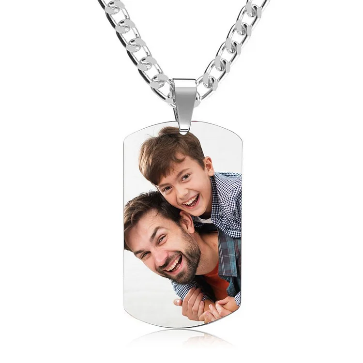 Personalized Photo Necklace Customized Cuba's Necklace Gifts For Him