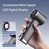 Portable Handheld Turbo Fan Desktop Cooling Fan 100 Gear Wind for Outdoor Travel