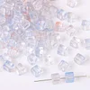 7mm Gradient Crystal Glass Cube Beads DIY Jewelry