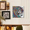 (Pre-Framed)Horse-Special Shape Diamond Painting Kit(29x29cm)