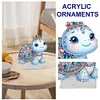 Acrylic Special Shaped Seaturtle Diamond Painting Desktop Ornament