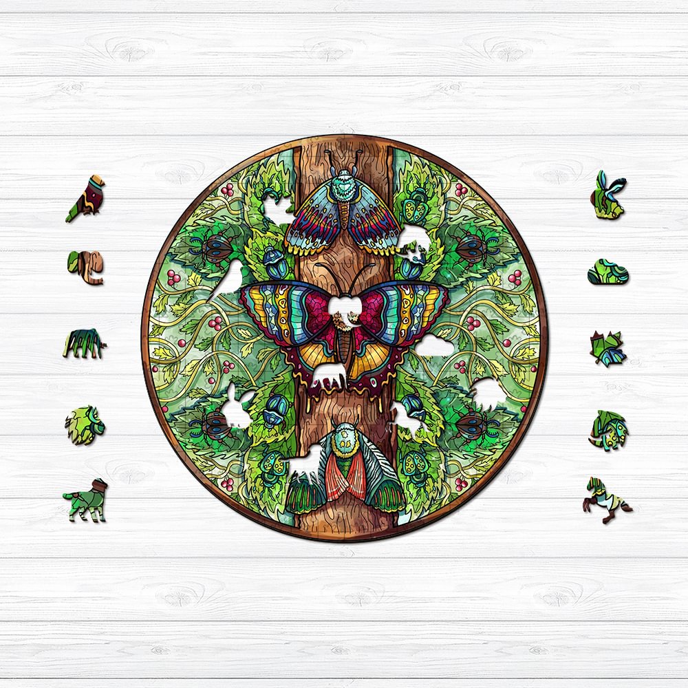 Ericpuzzle™ Ericpuzzle™Insects Wooden Jigsaw Puzzle