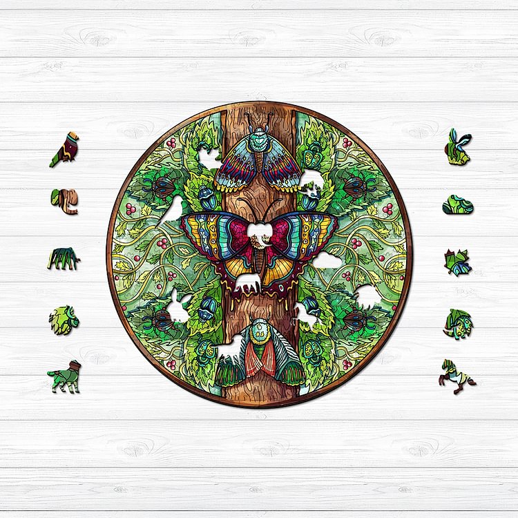 Insects Wooden Jigsaw Puzzle