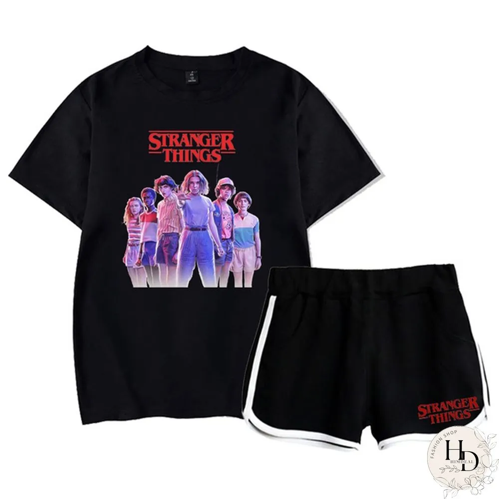 Stranger Things Season Shirt Women Upside Down Eleven Female Graphic Grunge T-Shirt Femme