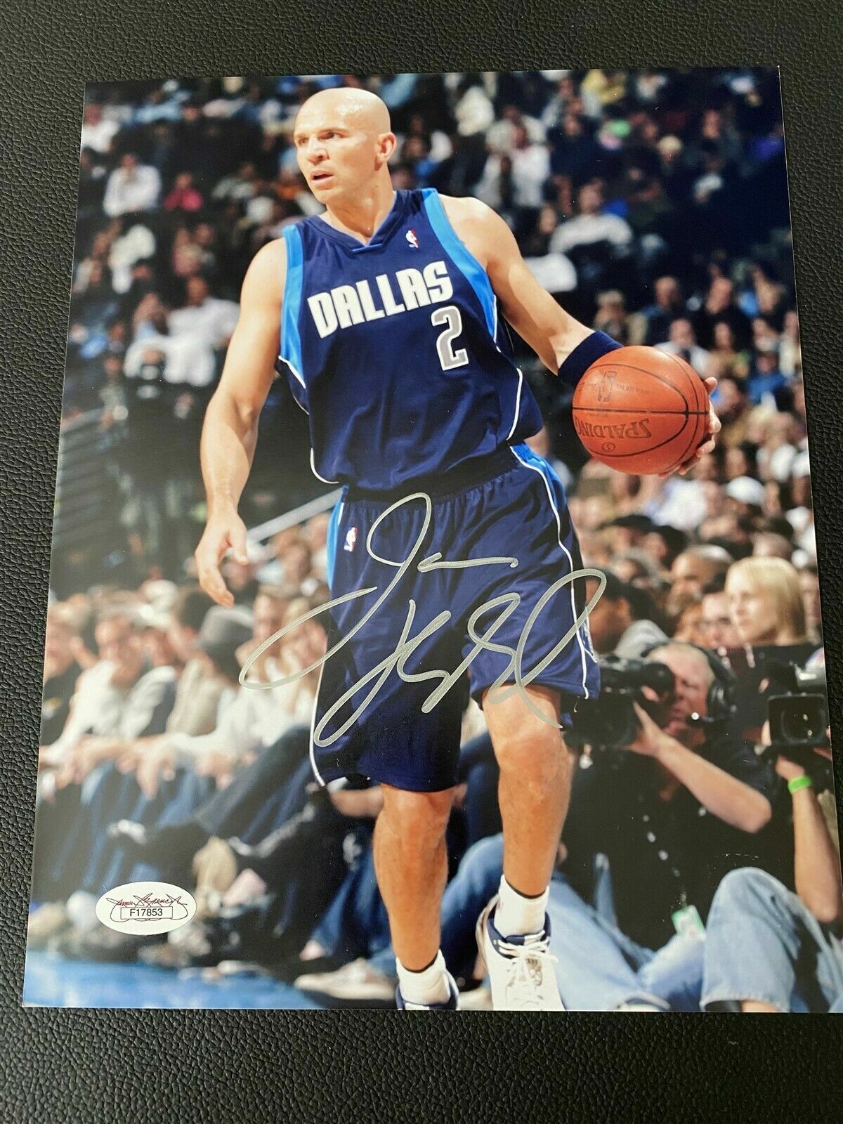 Jason Kidd signed Dallas Mavericks 8x10 autographed Photo Poster painting JSA