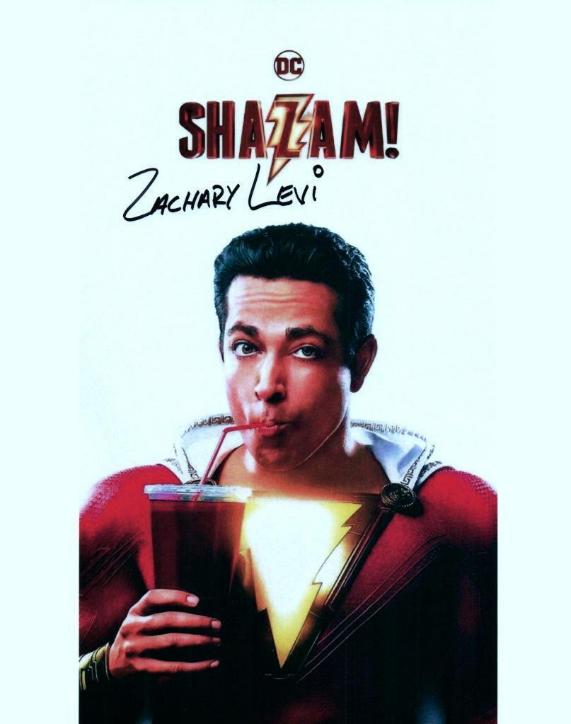 Zachary Levi signed 8x10 autographed Photo Poster painting + COA