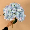 Artificial 5 Stems Silk Hydrangea Flower Bunch