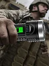 COB Flashlight IPX4 Waterproof Searchlight 4 Modes for Hiking Climbing Emergency
