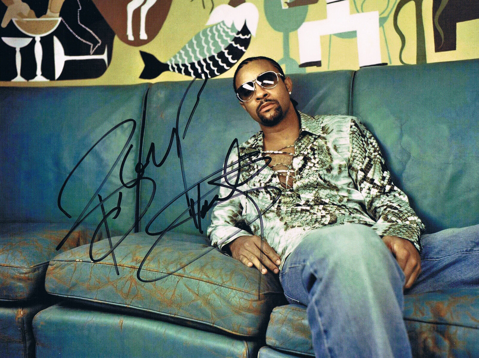 Shaggy 1968- genuine autograph IN PERSON signed 8x11