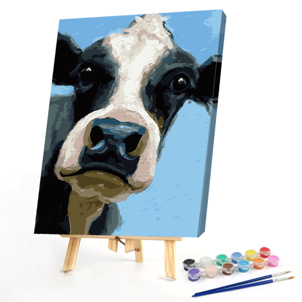 

40*50CM - Paint By Numbers - Cattle, 501 Original