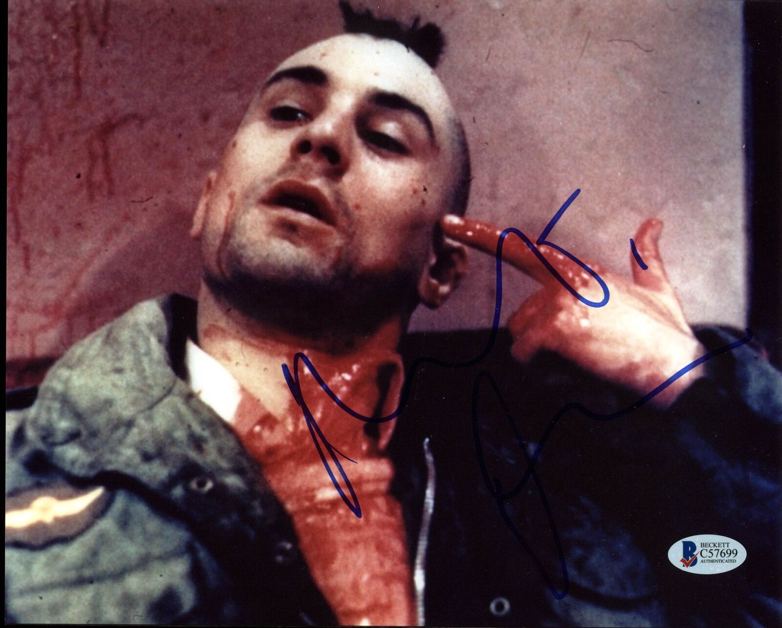 Robert Deniro Taxi Driver Authentic Signed 8X10 Photo Poster painting Autographed BAS #C57699