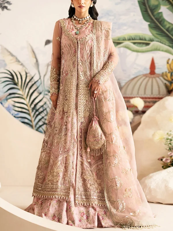 Round Neck Mesh Lace Sequined Dress