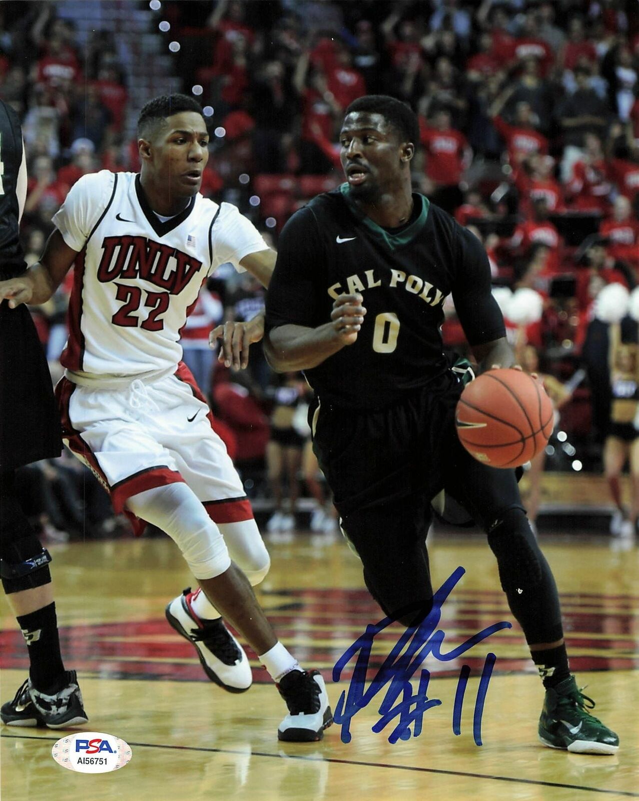 David Nwaba signed 8x10 Photo Poster painting PSA/DNA Cal Poly Autographed