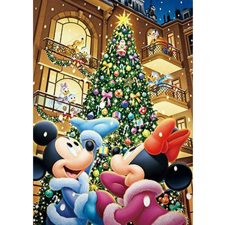 Disney Mickey and Minnie - Full Square - Diamond Painting (40*50cm)