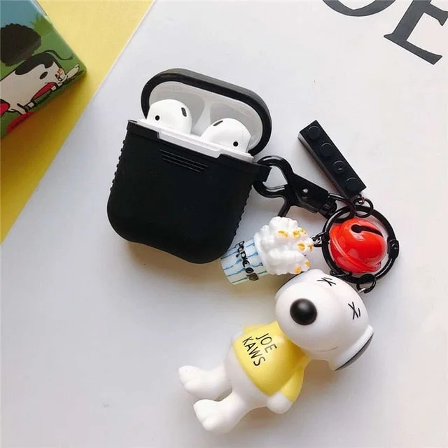 Snoopy Charlie Brown Apple AirPods Protective Case Cover