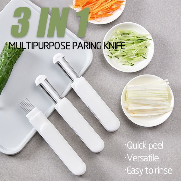 MINTIML® 3 in 1 Multifunctional Rotary Paring Knife