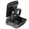 Central Console Armrest Rear Drink Holder For Jetta Golf 6 MK6(Black)