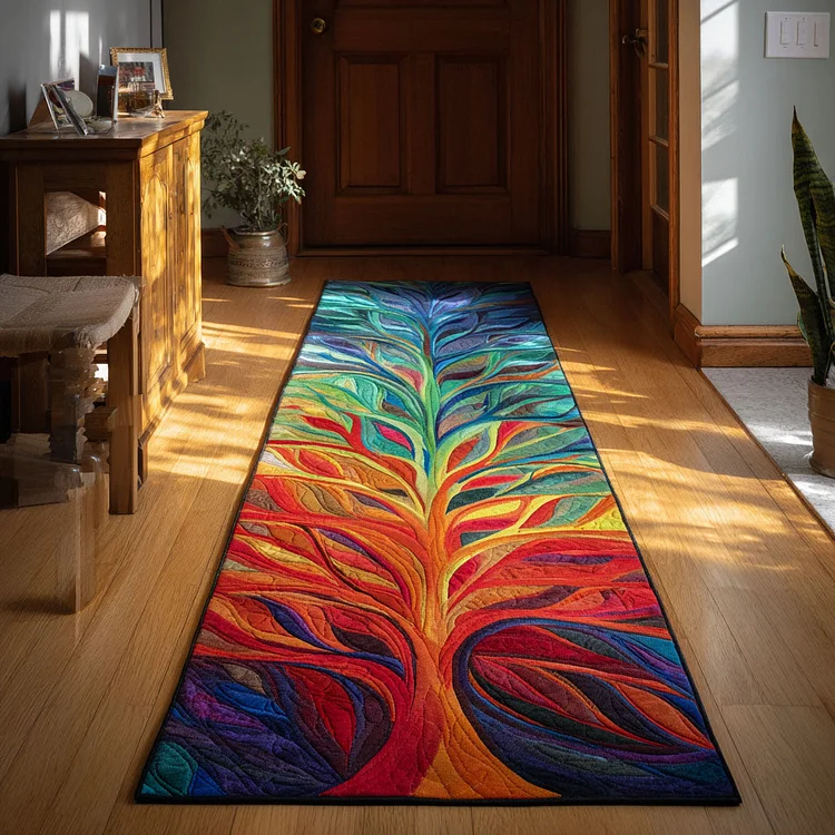 Rainbow Roots Path Runner Carpet NCU0TV898