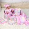 17''-22'' Inches Newborn Baby Dolls Girl Colorful Prince Dress 8pcs Set Outfits Accessories - RBBI-Myrebornbabydoll&reg; 