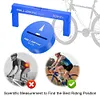 Bike Seat Height Measuring Tool Bicycle Seat Cushion Measurement Auxiliary Tool