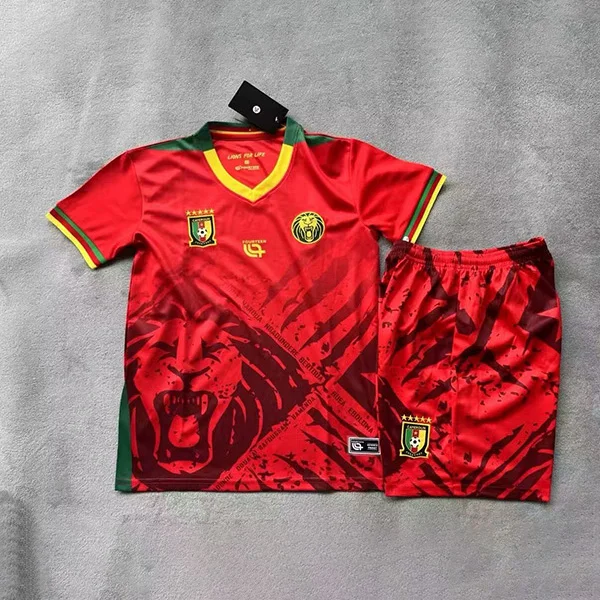 25/26 Cameroon National Team Away Kids Set