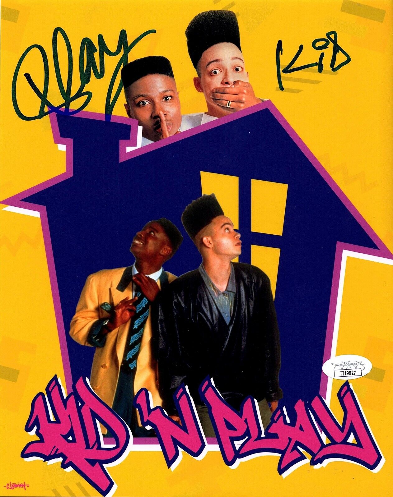 Kid n Play Autograph SIGNED 8x10 HOUSE PARTY Photo Poster painting Christopher Reid & Martin JSA