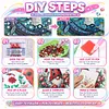 Lighthouse and Whale Special Shaped 5D DIY Partial Drill Diamond Painting Kits for Adults Beginners Home Decor Diamonds Dots Gem Art Kits Diamond Art Kit 11.81 X11.81inch