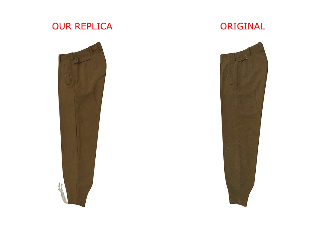   SA German Wehrmannschaften Brown Wool Trousers II German-Uniform